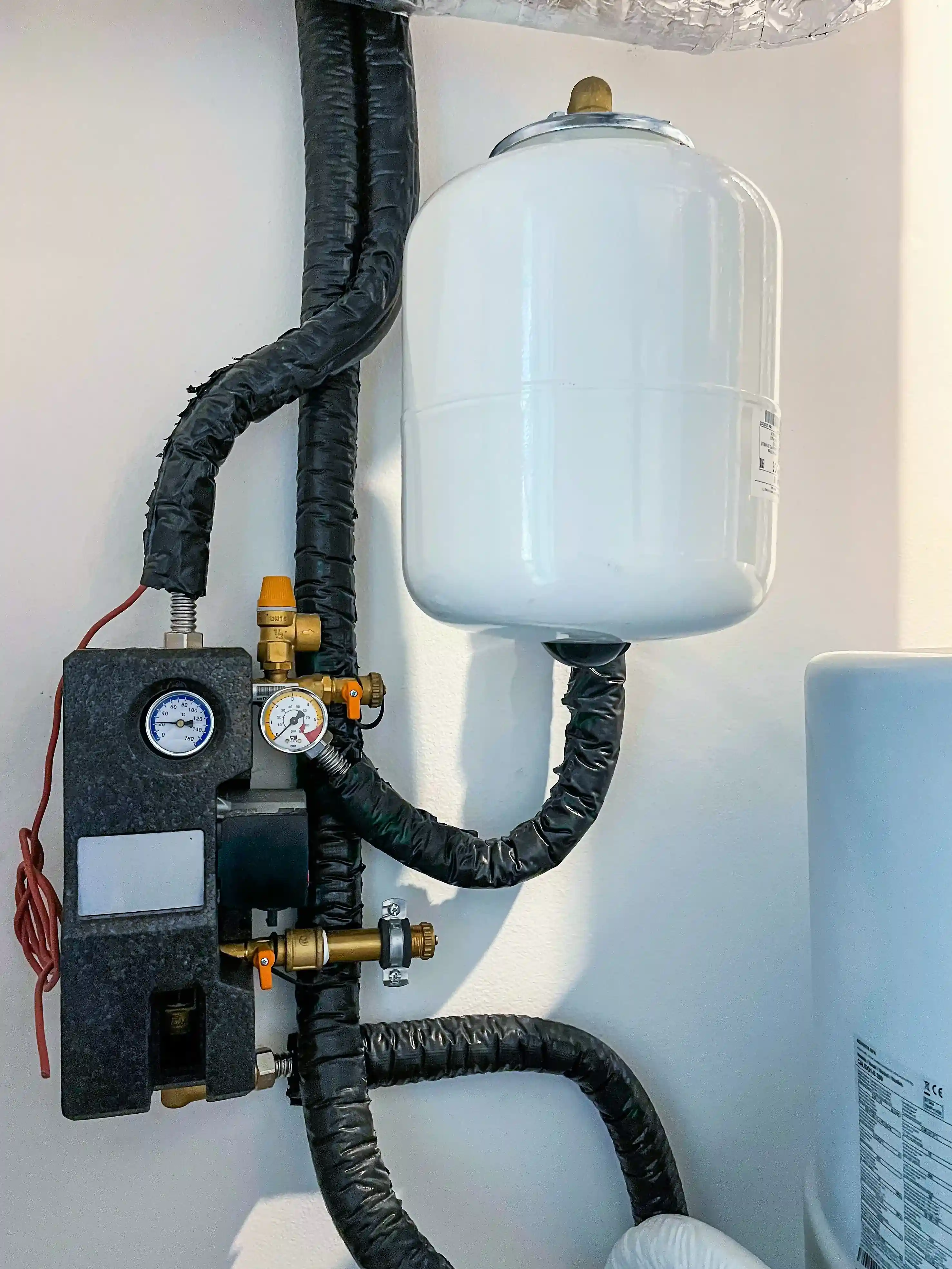 Centralina rilancio solare termico