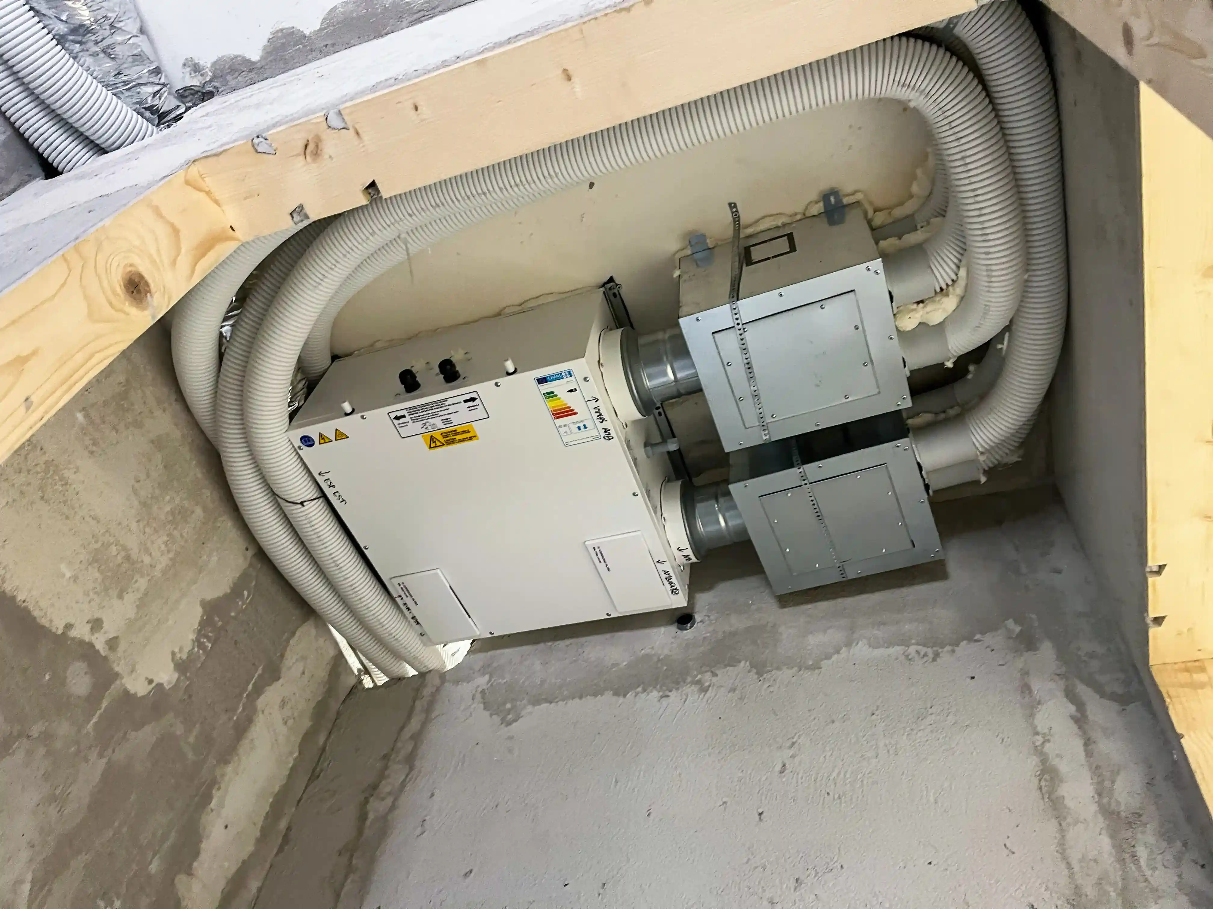 Ventilazione meccanica controllata (VMC) centralizzata